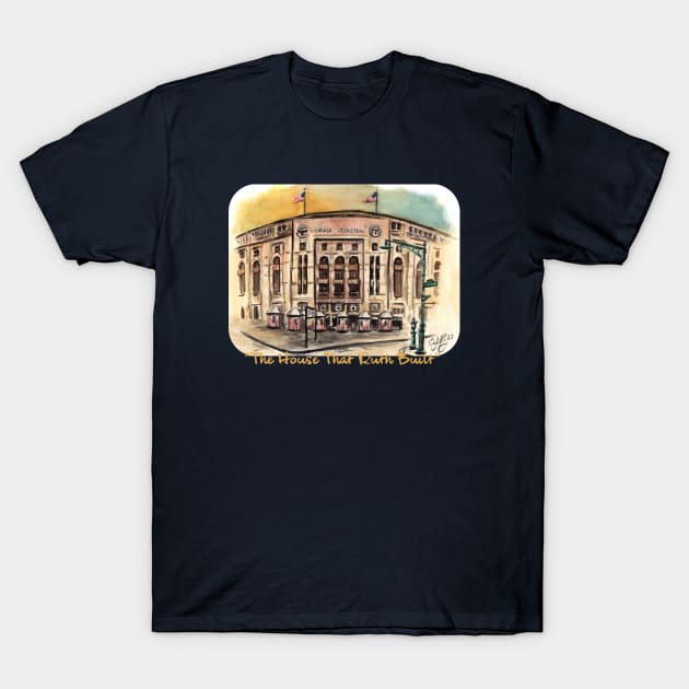 The House That Ruth Built T-Shirt by CraigMahoney